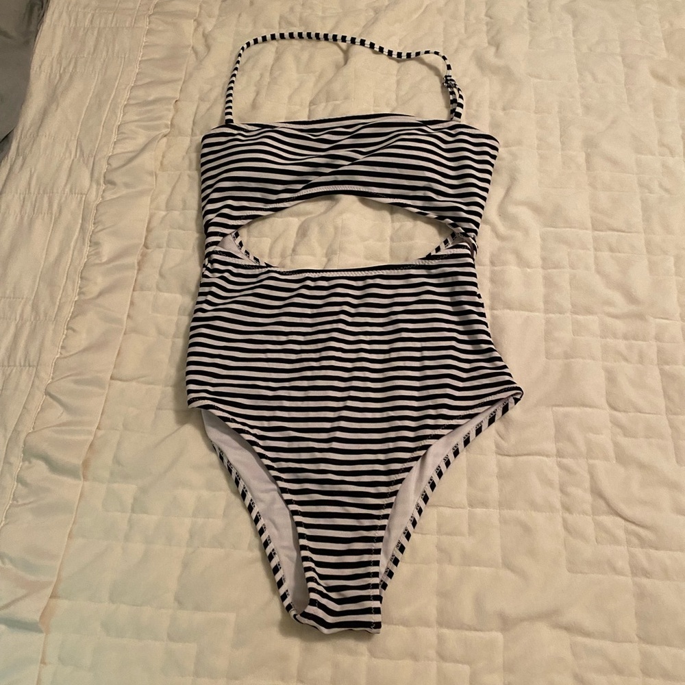 Stripped one piece